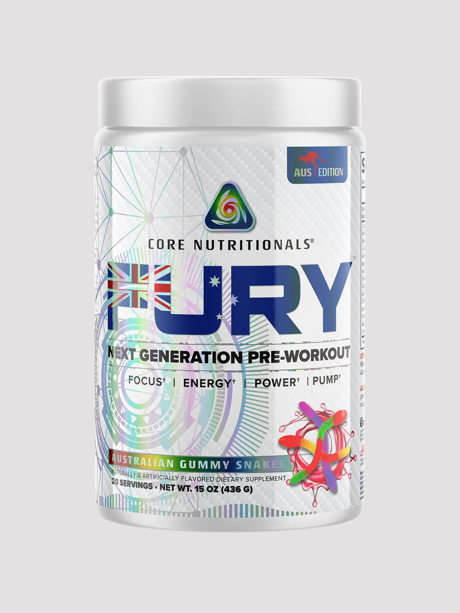 Core Nutritionals FURY Next Generation PreWorkout Nutrition