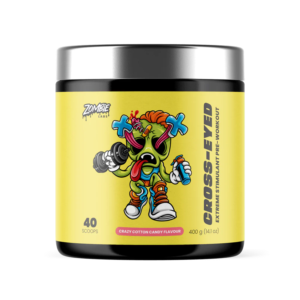 Zombie Cross Eyed Extreme Stimulant Pre Workout Nutrition